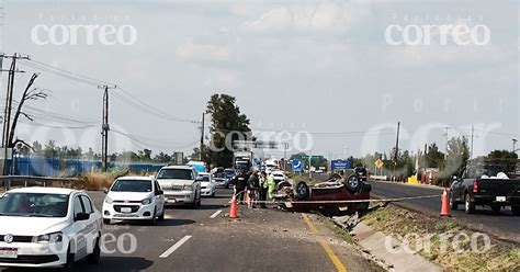 Volcadura En Carretera Irapuato Abasolo Deja Un Muerto Y Tres Personas