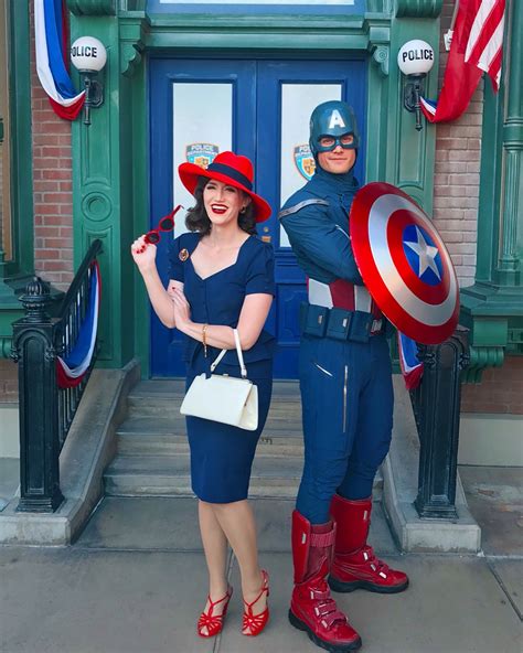 Agent Peggy Carter Disneybound Marvel Captain America Disneyland Dapper