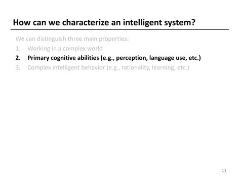 Introduction to intelligent systems | PPT