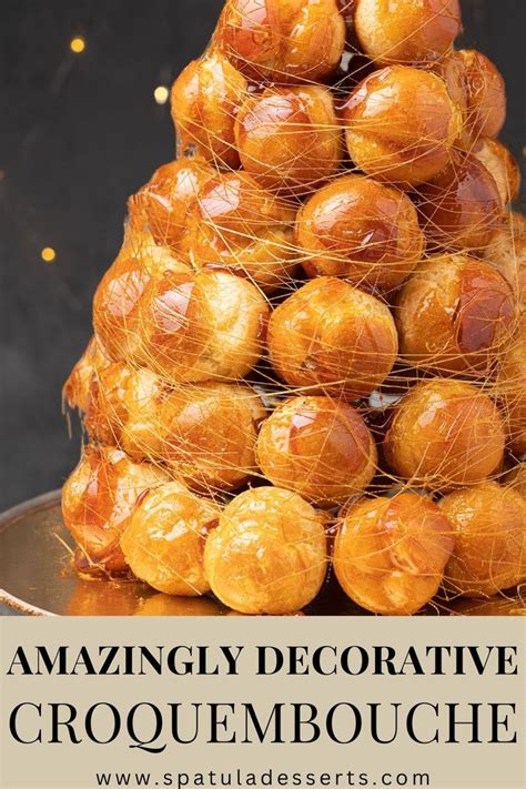 Croquembouche VIDEO Recipe Croquembouche Profiteroles Recipe