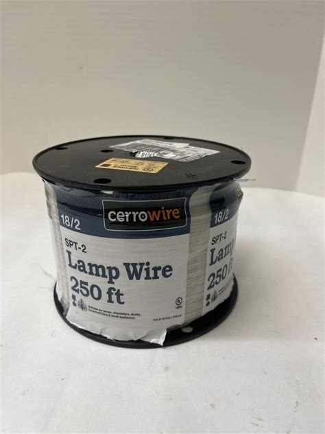 Southwire 250 18 2 Silver Stranded CU SPT 1 Lamp Wire 46 OFF