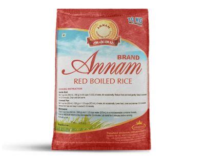 Annam Red Boiled Rice 10KG Indian Grocery Online Europe