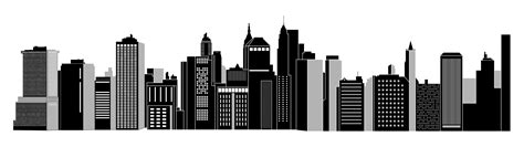 Cityscape Skyline Clip Art Image Clipsafari