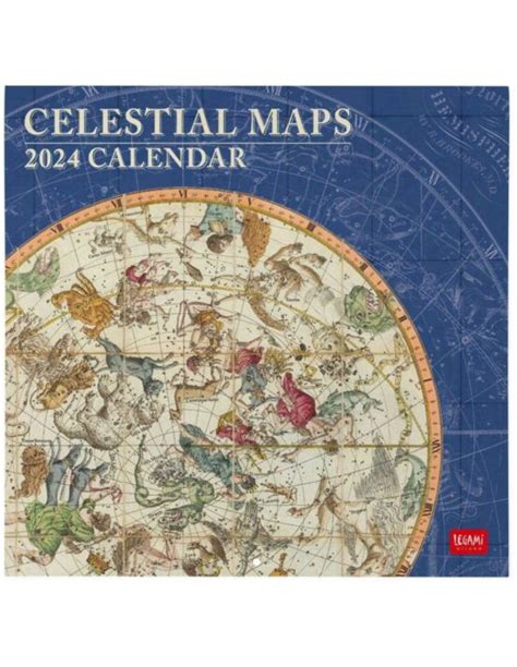 Wall Calendar Celestial Maps Adrion Ltd