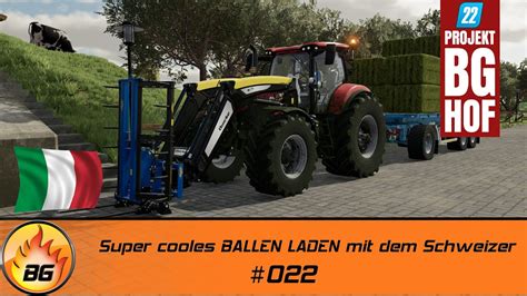 Ls Bg Hof Italia Super Cooles Ballen Laden Mit Dem Schweizer