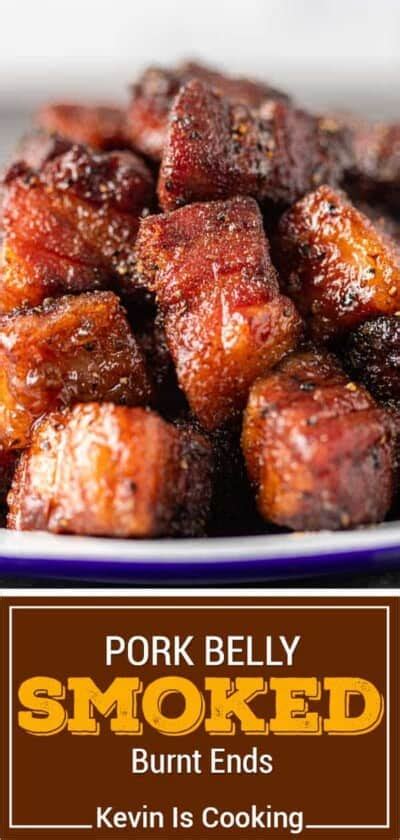 Smoked Pork Belly Burnt Ends Video Kevin Is Cooking