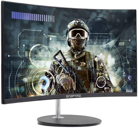 Sceptre 24 Curved 75hz Gaming Led Monitor Full Hd 1080p Hdmi Vga