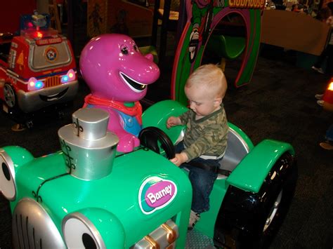 Barney Ride Chuck E Cheese