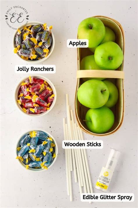 Easy Jolly Rancher Candy Apple Recipe for Halloween