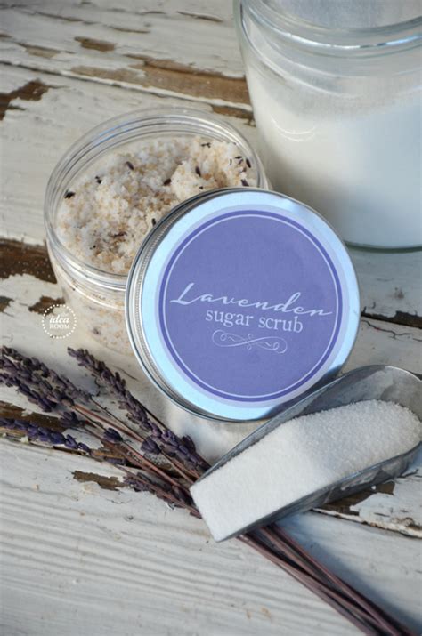 Lavender Sugar Scrub The Idea Room