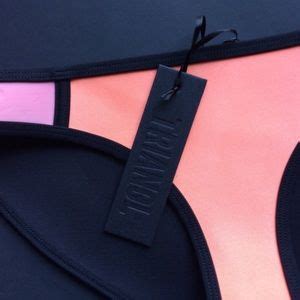 Triangl Swimwear Swim Nwt Triangl Color Block Neoprene Bikini