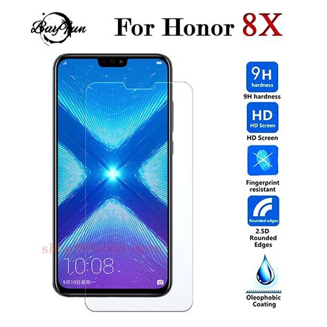 Protective Glass On Honor 8x Tempered Glass For Huawei Honor8x Protection Film Of 8 X X8 Protect