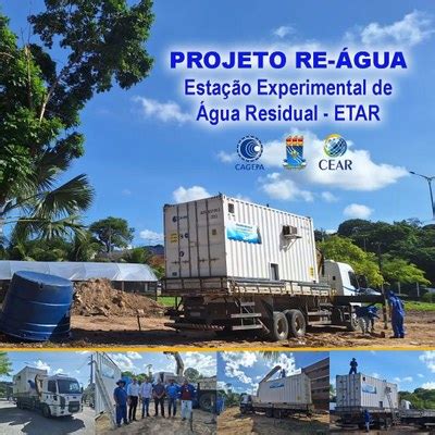 Cear Inaugura Esta O Experimental De Gua Residual Universidade