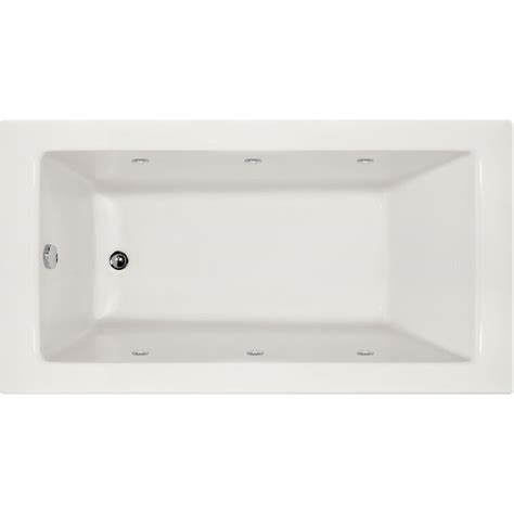 Hydro Systems Designer 72" x 36" Alcove Whirlpool Acrylic Bathtub | Wayfair