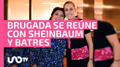 Claudia Sheinbaum Y Clara Brugada Se Re Nen Para Iniciar Trabajos En