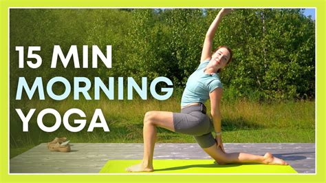 15 Min Morning Full Body Yoga Flow Yoga With Kassandra Youtube