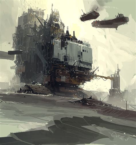 Ian McQue's Mortal Engines Concept Art Design | Mortal Engines: Books & Movie