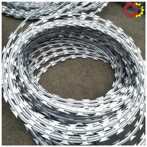 Jual Kawat Duri Silet Razor Wire BTO 22 Kawat Pengamanan Pagar