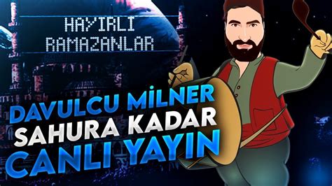 SAHURA KADAR CANLI YAYINDAYIZ ZULA CANLI YAYIN YouTube