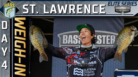 Weigh In Day Of Bassmaster Elite At The St Lawrence River Youtube