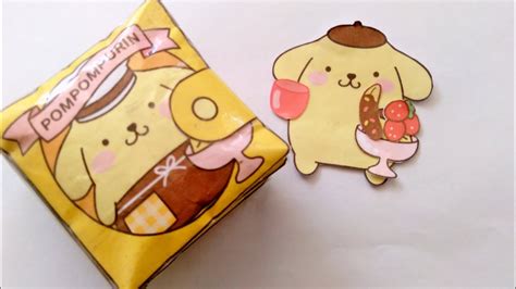 Pompompurin Squishy Book Paper Doll Makeover Squishy Book Diybook