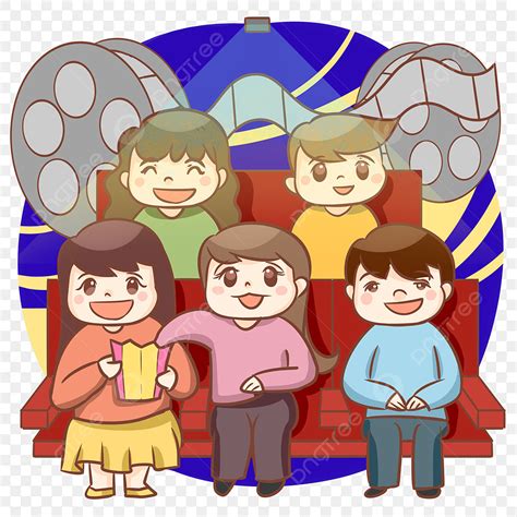 See A Movie Clipart Kid