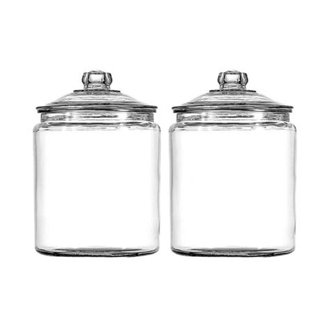 Buy Anchor Hocking Heritage Hill 1 Gallon Glass Jar With Lid Set Of 2 Online At