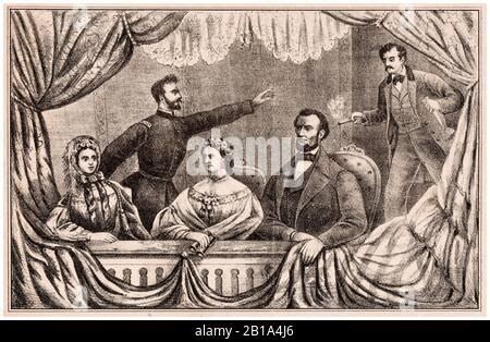 Fords Theatre 1865 Stock Photo - Alamy