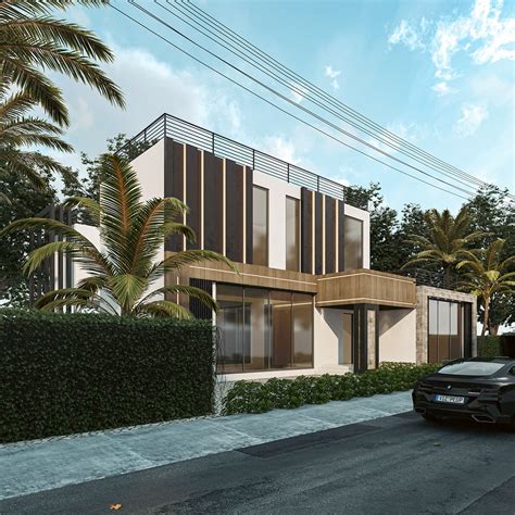 Modern Villa - Exterior on Behance