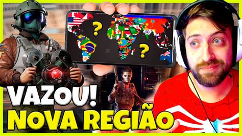 VAZOU PRÓXIMA REGIÃO do RAINBOW SIX MOBILE É O BRASIL YouTube