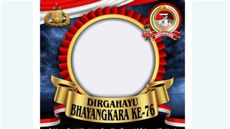 30 LINK Twibbon HUT Bhayangkara Ke 76 Polri Diperingati 1 Juli 2022