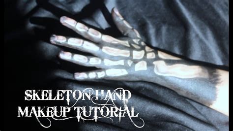 How To Do Skeleton Hand Makeup | Saubhaya Makeup