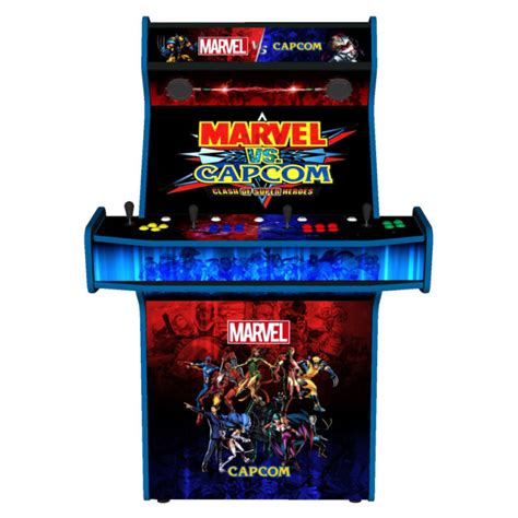 Marvel Vs Capcom V2 Upright 4 Player Arcade Machine 32 Screen 120w