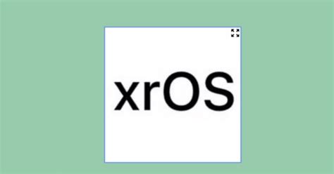 New XrOS Wordmark For Apple Mixed Reality Headset Appears Ahead Of