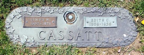 Edith Catherine Trout Cassatt Find A Grave Memorial