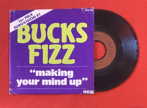 Bucks Fizz Making Your Mind Up Dont Stop Eurovision Vg Vinyl T