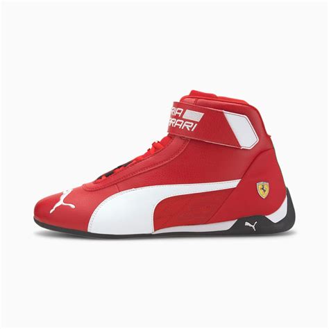 Puma Scuderia Ferrari R Cat Mid Motorsport Shoes For Men Lyst