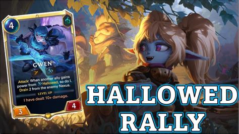 Yeah I Like Gwen Rally Poppy Gwen Deck Gameplay Legends Of Runeterra