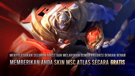 Cara Mendapatkan Skin MSC Atlas Secara Gratis Gamedaim