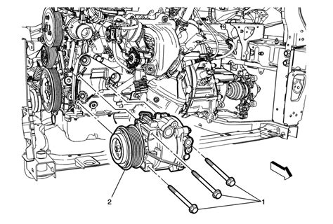 Chevrolet Sonic Repair Manual Air Conditioning Compressor Replacement