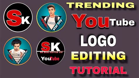 Trending Youtube Logo Editing Tutorial Kaise Banaen Youtube Logo Step