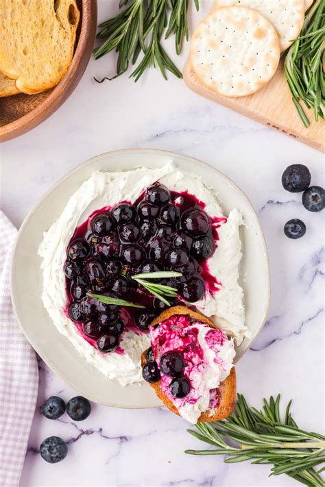 Easy Blueberry Goat Cheese Easy Appetizers