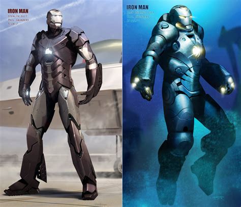 Iron Man Official War Machine Concept Art Film