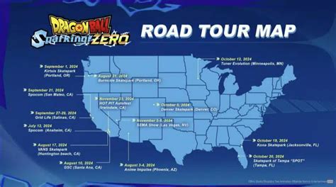 Bandai Namco Far Tour De Dragon Ball Sparking Zero Nos Eua