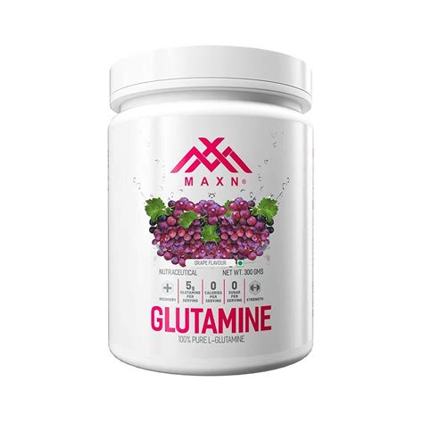 Maxn L Glutamine Powder Post Workout Supplement For Muscle Recovery