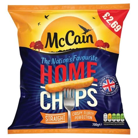 Mccain Straight Cut Home Chips 700g 15 Pack Price Marked £269