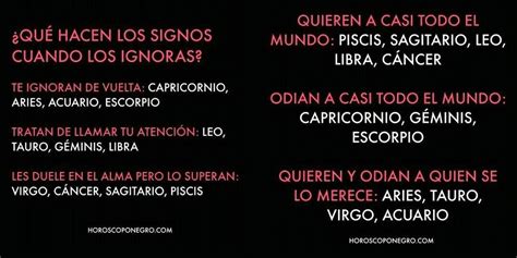 Infograf As Que Te Dir N Todo Lo Que Necesitas Saber Sobre Tu Signo