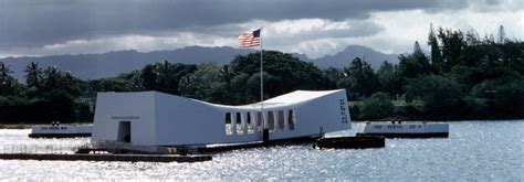 USS Arizona Memorial At Pearl Harbor