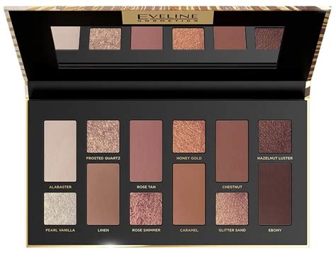 Eveline Variete Timeless Bronze Edition Paleta Cieni Do Powiek