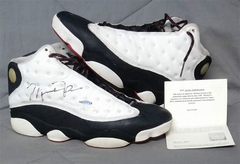 MICHAEL JORDAN AIR OG 13 XIII AUTOGRAPH SHOE UDA COA SNEAKER SIGNED 1997 1998 | #1786091742